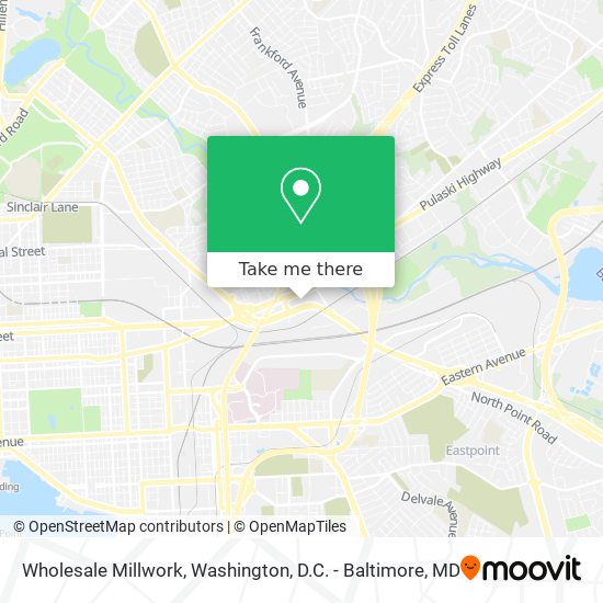 Wholesale Millwork map