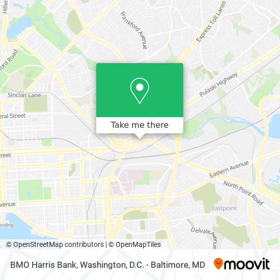 BMO Harris Bank map