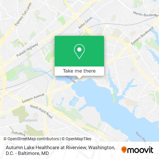 Autumn Lake Healthcare at Riverview map