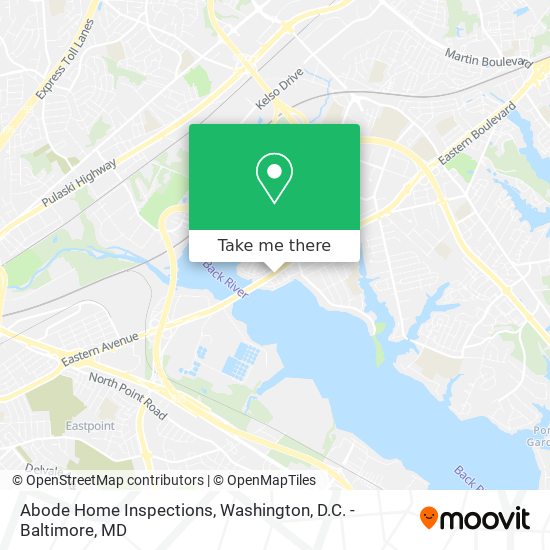 Abode Home Inspections map