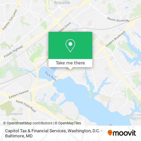 Mapa de Capitol Tax & Financial Services