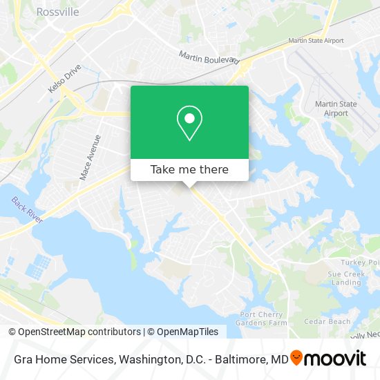 Gra Home Services map