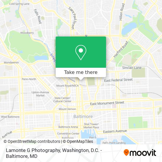 Lamonte G Photography map