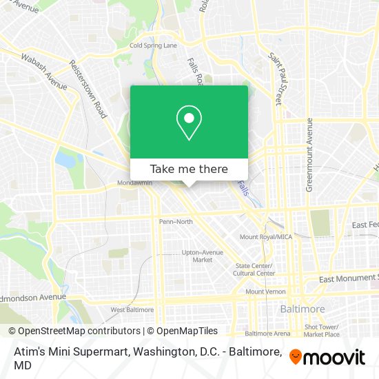 Mapa de Atim's Mini Supermart