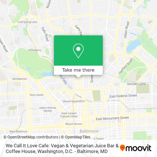 We Call It Love Cafe: Vegan & Vegetarian Juice Bar & Coffee House map