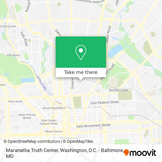 Maranatha Truth Center map