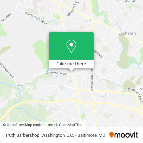 Truth Barbershop map