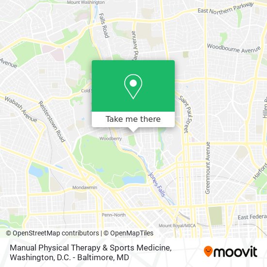 Manual Physical Therapy & Sports Medicine map