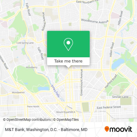 M&T Bank map