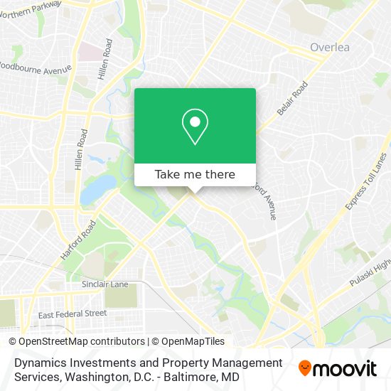 Dynamics Investments and Property Management Services map