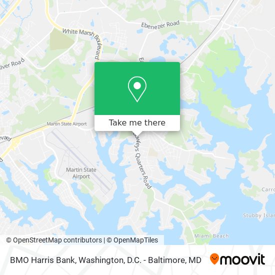 Mapa de BMO Harris Bank