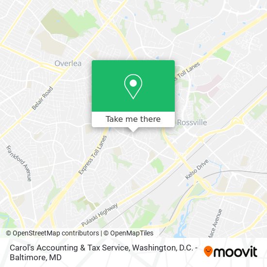 Carol's Accounting & Tax Service map