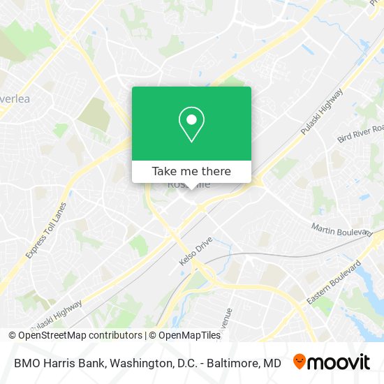 BMO Harris Bank map