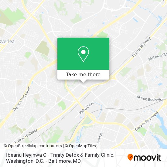 Ibeanu Ifeyinwa C - Trinity Detox & Family Clinic map