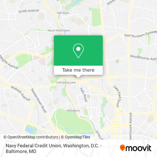 Navy Federal Credit Union map