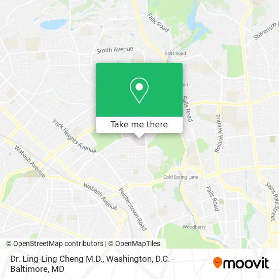 Dr. Ling-Ling Cheng M.D. map