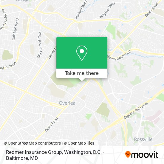 Redmer Insurance Group map