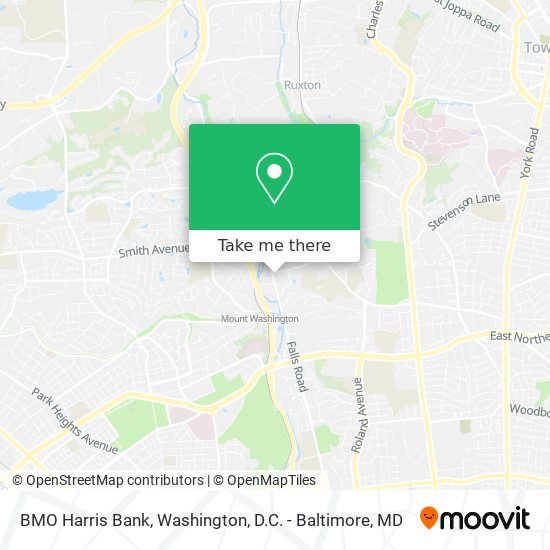 BMO Harris Bank map