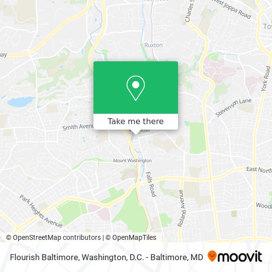 Flourish Baltimore map