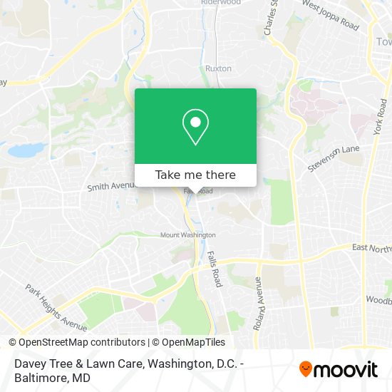Mapa de Davey Tree & Lawn Care