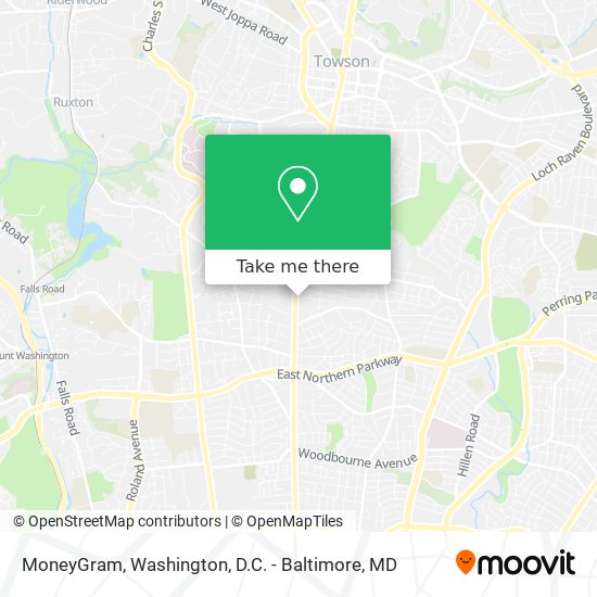 MoneyGram map