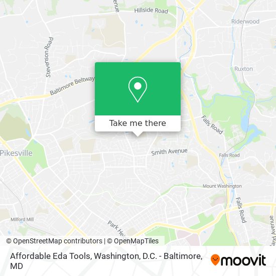 Affordable Eda Tools map