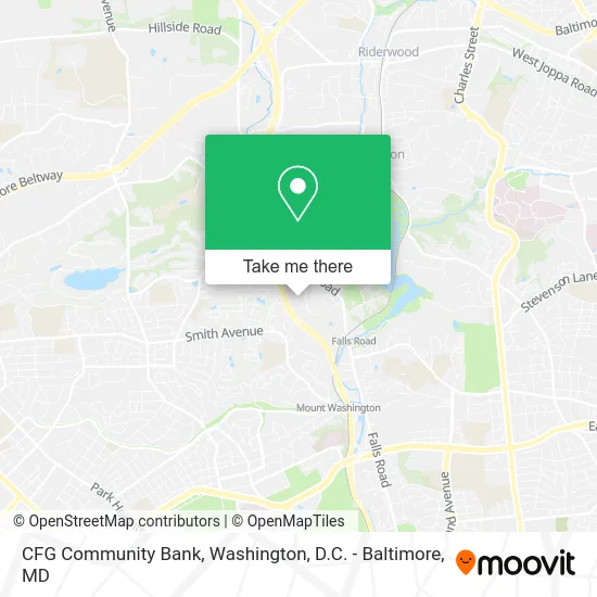 CFG Community Bank map