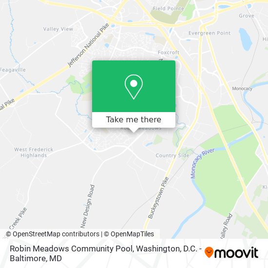 Mapa de Robin Meadows Community Pool
