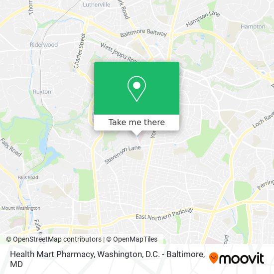 Health Mart Pharmacy map