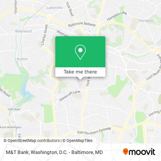 M&T Bank map