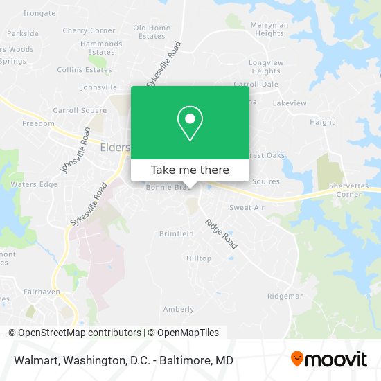 Walmart map