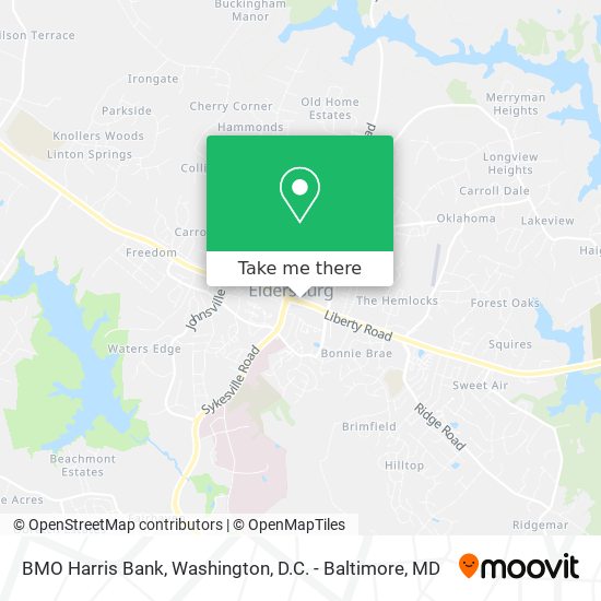 BMO Harris Bank map