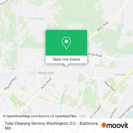 Mapa de Tulip Cleaning Service