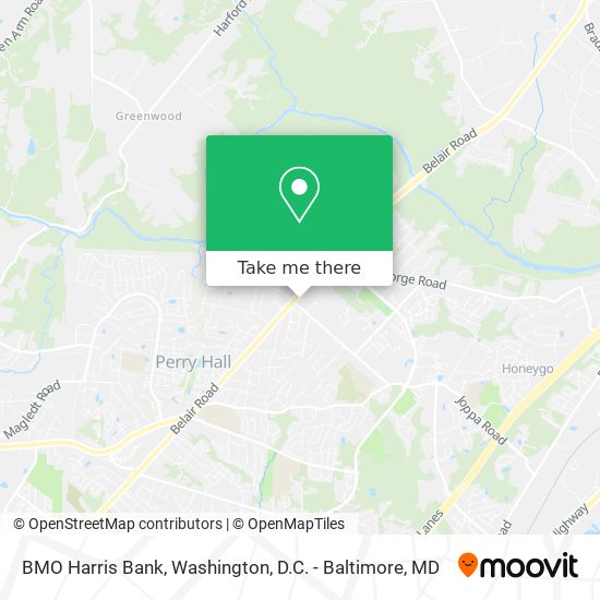 BMO Harris Bank map