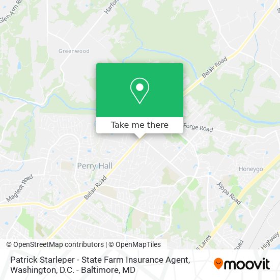 Mapa de Patrick Starleper - State Farm Insurance Agent