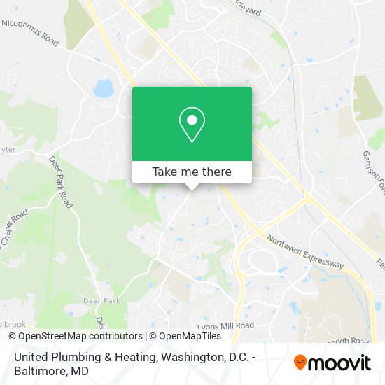 United Plumbing & Heating map