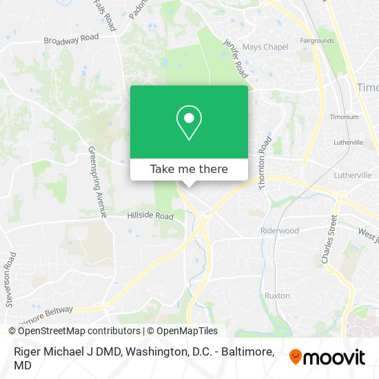 Mapa de Riger Michael J DMD