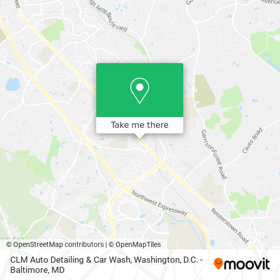 Mapa de CLM Auto Detailing & Car Wash