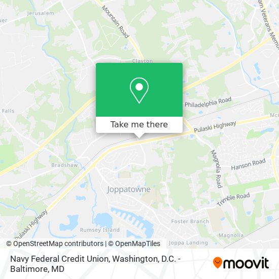 Mapa de Navy Federal Credit Union