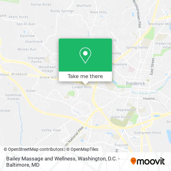 Mapa de Bailey Massage and Wellness