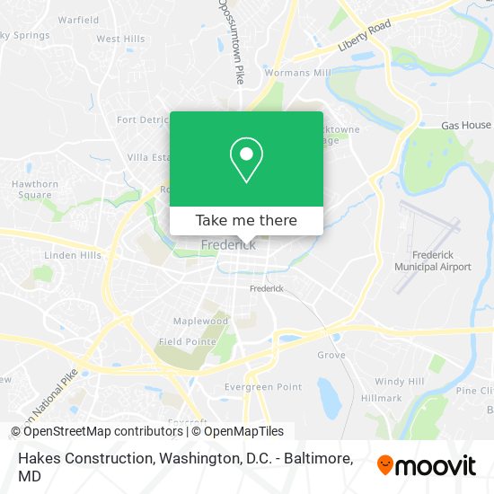 Mapa de Hakes Construction