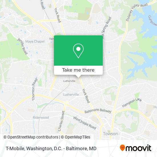 T-Mobile map