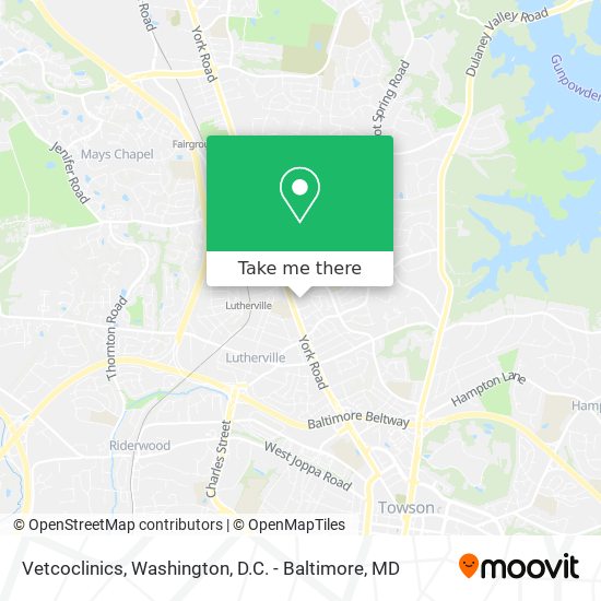 Vetcoclinics map