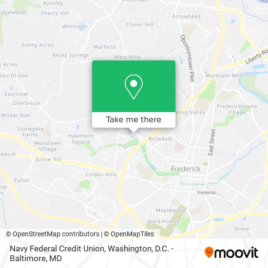 Mapa de Navy Federal Credit Union