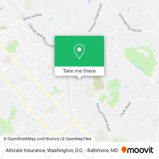 Allstate Insurance map