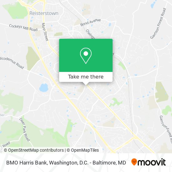 BMO Harris Bank map