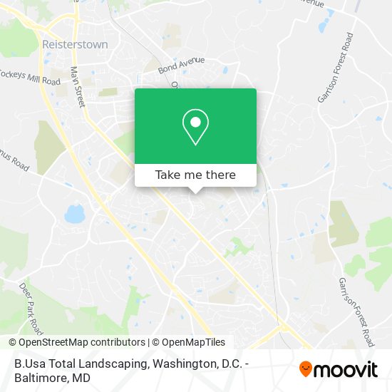 B.Usa Total Landscaping map