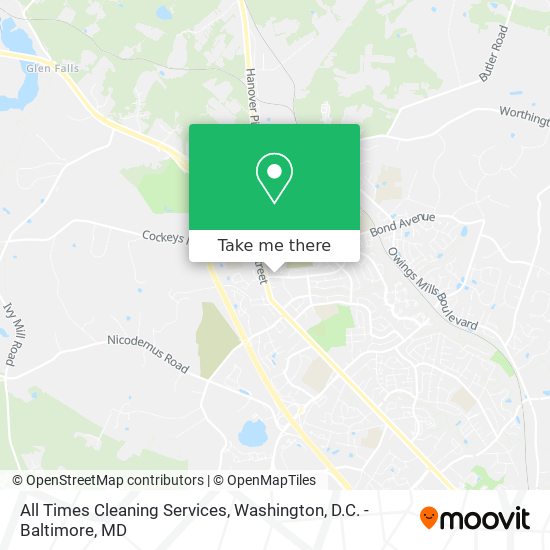 Mapa de All Times Cleaning Services