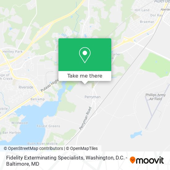 Mapa de Fidelity Exterminating Specialists