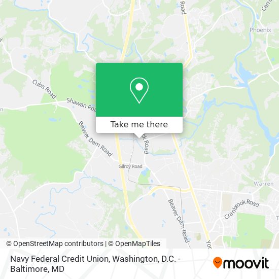 Mapa de Navy Federal Credit Union